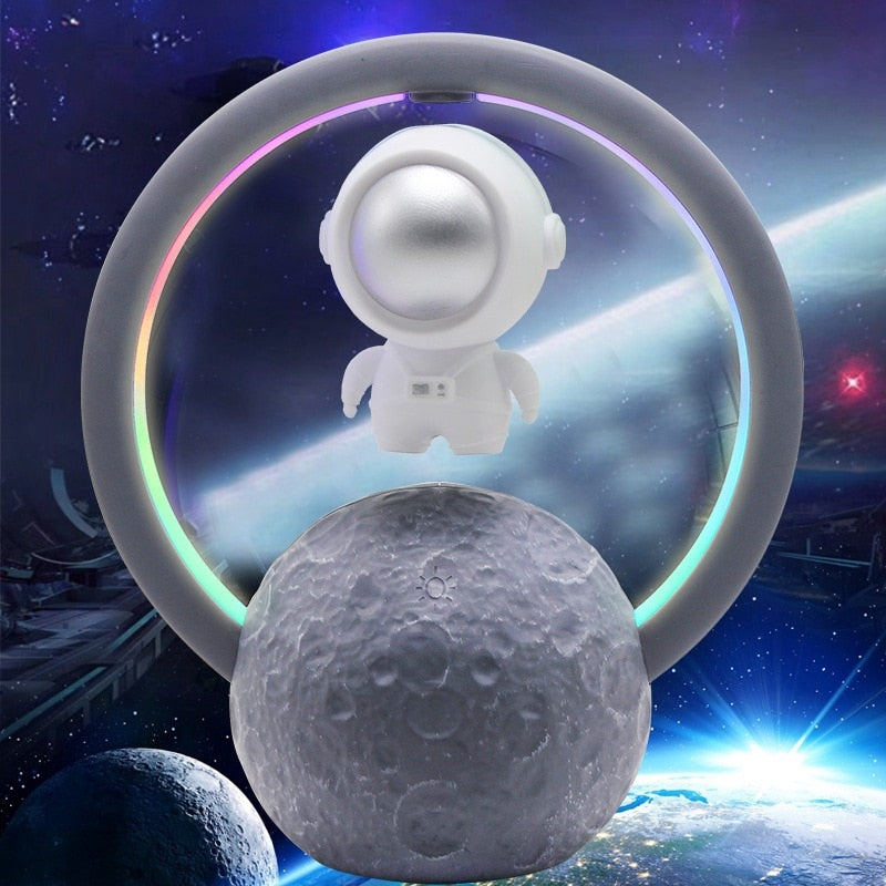 BowLift | Levitating Astronaut Bluetooth Speaker Lamp