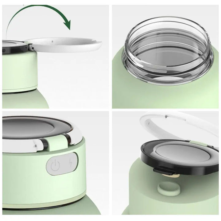BlendGo - Draagbare Smoothie- en Sapblender 2-in-1 Bowlift