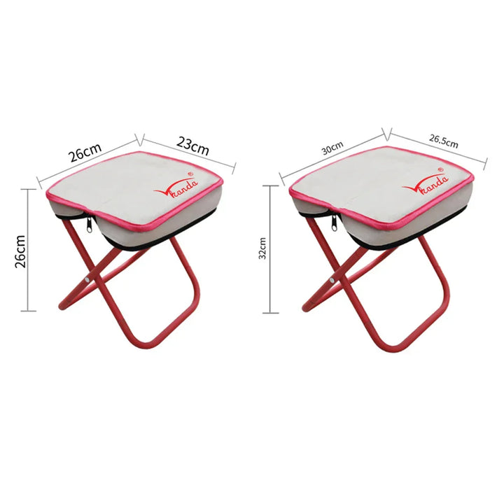 BowLift | Space-Saving Lightweight Stainless Steel Foldable  Stool