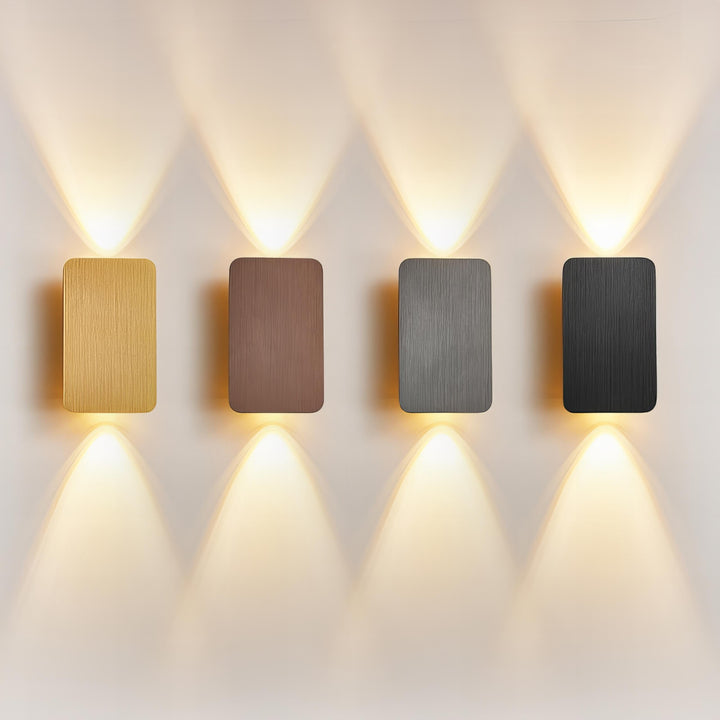 BowLift | Koda - Rectangular Up/Down Wall Light Warm White