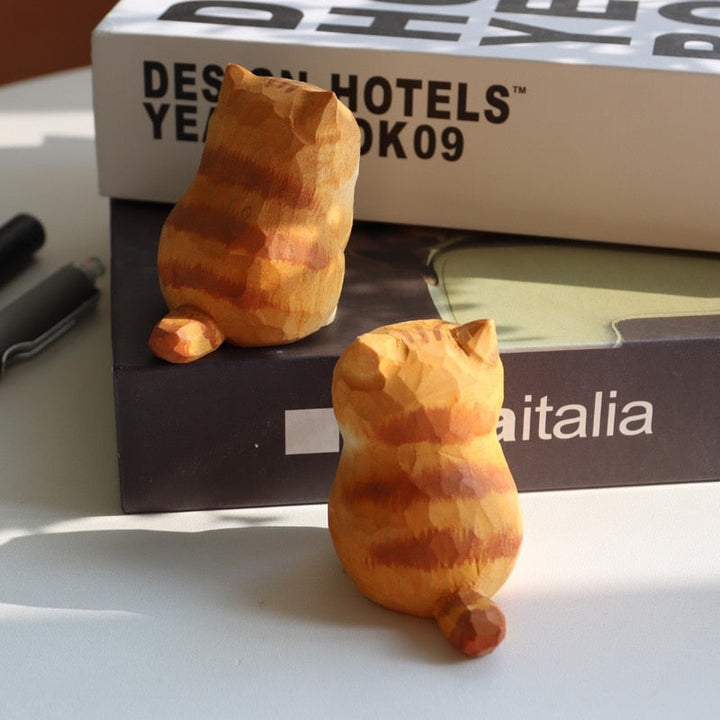 BowLift | Handmade Wooden Cute Pet Figurines