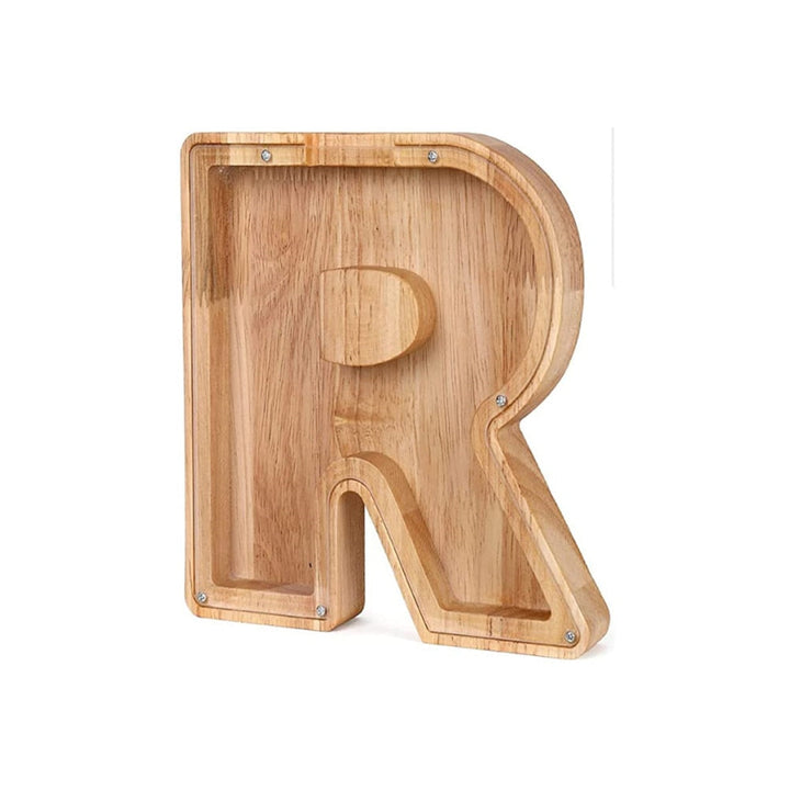BowLift | Wooden Alphabet Piggy Bank - LetterSaver