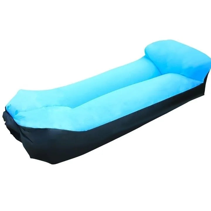 BowLift | Airvana Inflatable Sofa Outdoor | Portable Air Couch for Camping & Beach | With Headrest & 30h Durability