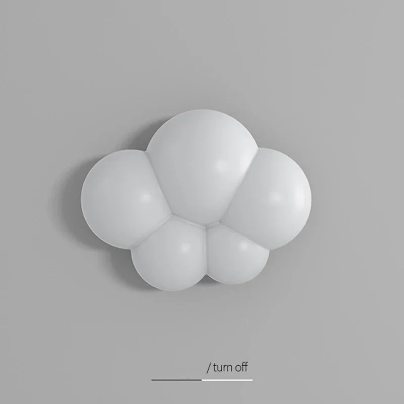 WhiteCloud Lamp – Stylish LED Wall Lighting for Children Bowlift