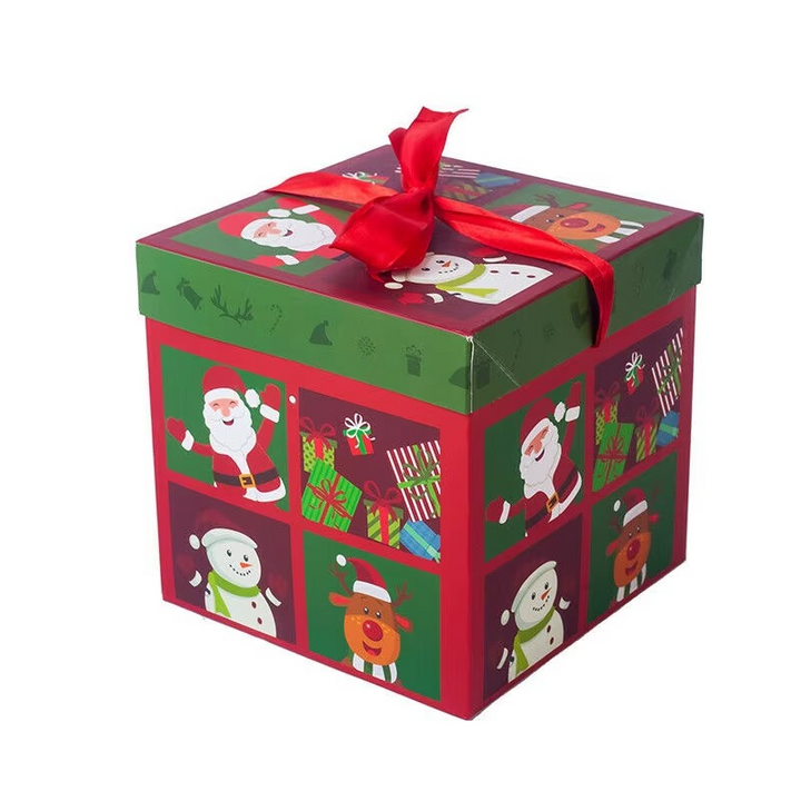 BowLift | 8 Piece Christmas Gift Box Set for Cookies Candy and Holiday Treats