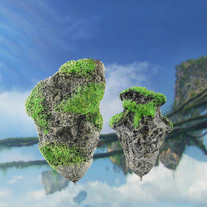 BowLift | Sea Mountain Flying Rock Aquarium Decor