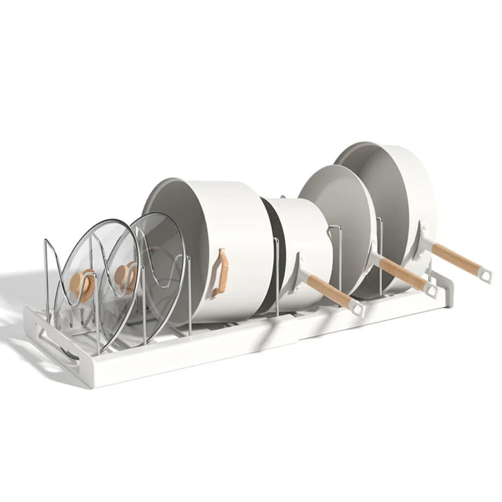 FlexiCook LidMaster – Foldable Kitchen Utensil & Pot Lid Holder for More Organization Bowlift