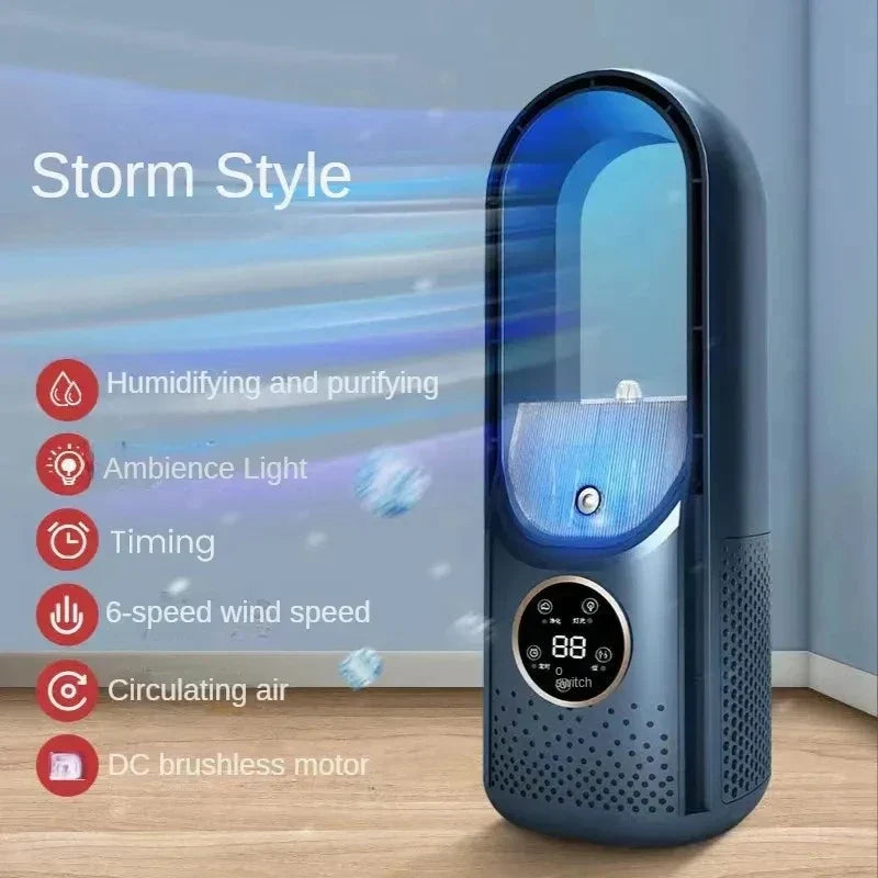 BowLift | Bladeless Fan Portable Mini Air Conditioner