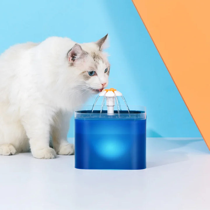 BowLift | AquaMiau Cat Drinking Fountain 2L | 4-fold Filter System | LED & App Control | Ultra Silent