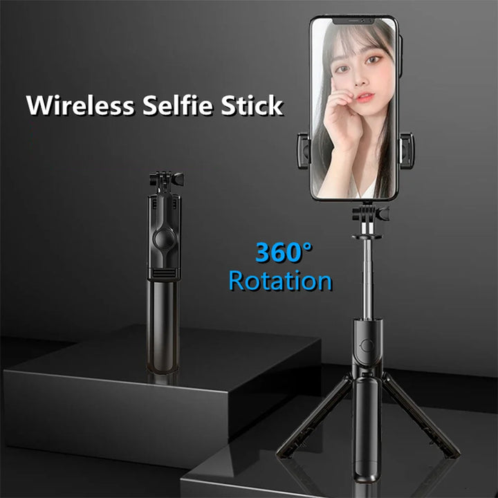 BowLift | Bluetooth Selfie Stick Tripod with Fill Light