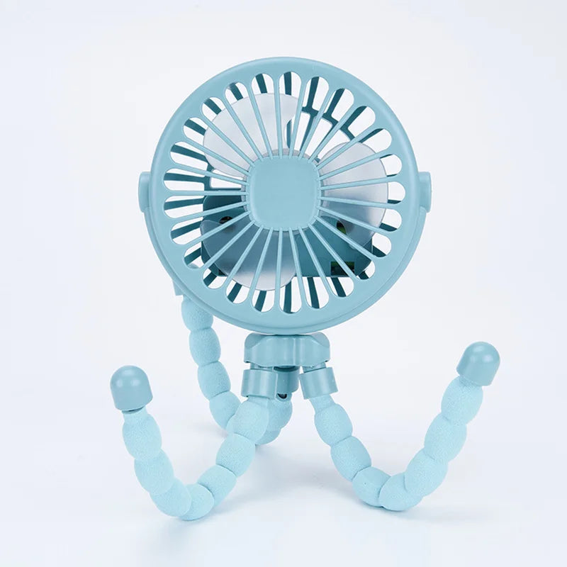 BowLift | Breziona Mini-Fan | 360° Rotatable | USB & Battery | 3 Levels | Ultra-Compact