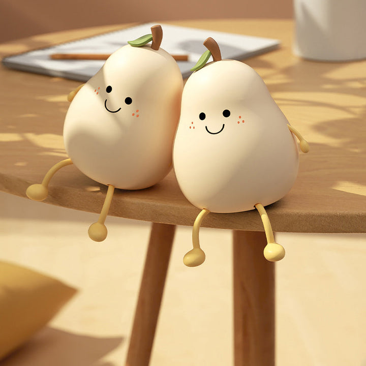 BowLift | Cute Pear Bedside Touch Night Lamp