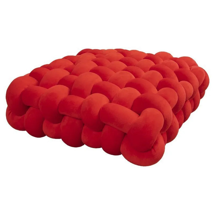 Chunky Woven Knot Cushion | Bowlift
