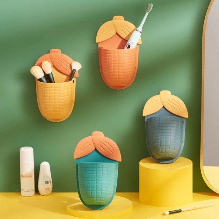 BowLift | Leaf Shaped Punch Free Wall Storage Rack
