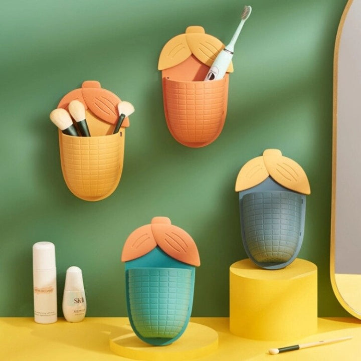 BowLift | Leaf Shaped Punch Free Wall Storage Rack