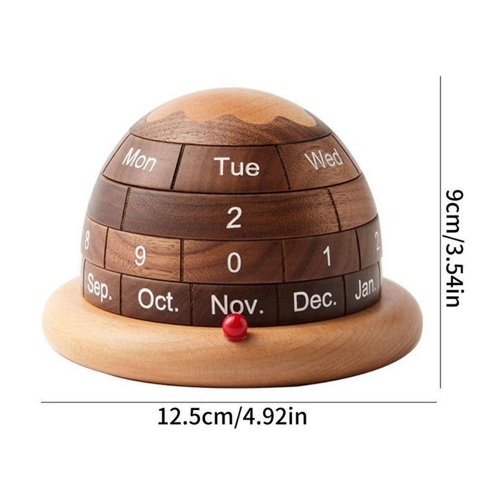 BowLift | Unique Planet Wooden Table Calendar