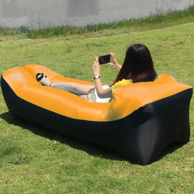BowLift | Portable Inflatable Outdoor Air Sofa Bed Lounger