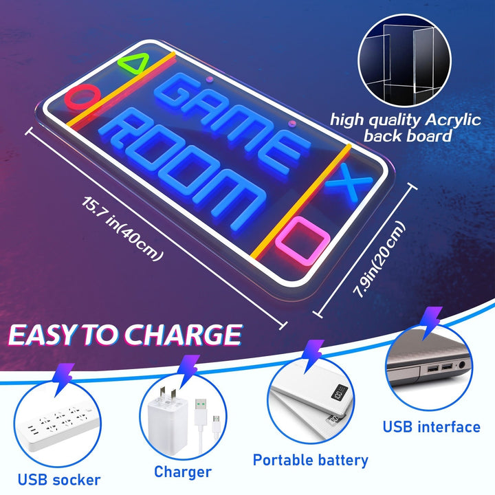 BowLift | Game Room Dimmable Led Neon Sign
