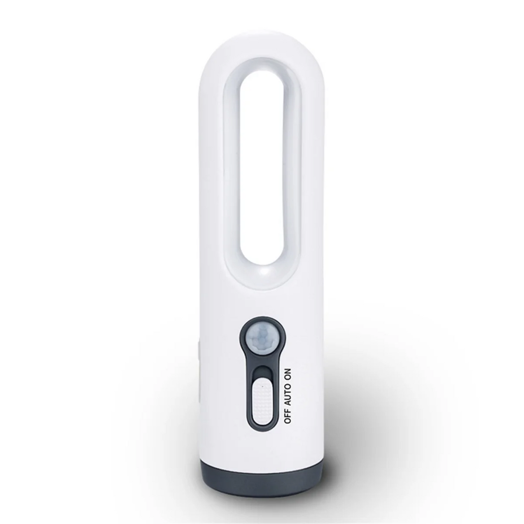 BowLift | LED night light with motion sensor | 2-in-1 night light & flashlight | Rechargeable & emergency light | Twilight sensor
