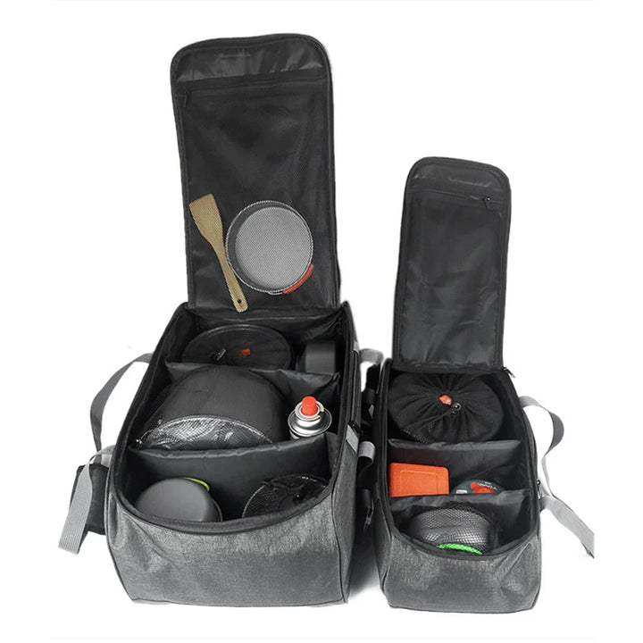 BowLift | CAMPGEAR Kitchen Organizer Bag | 33 L Volume | Adjustable Compartments | Durable & Waterproof