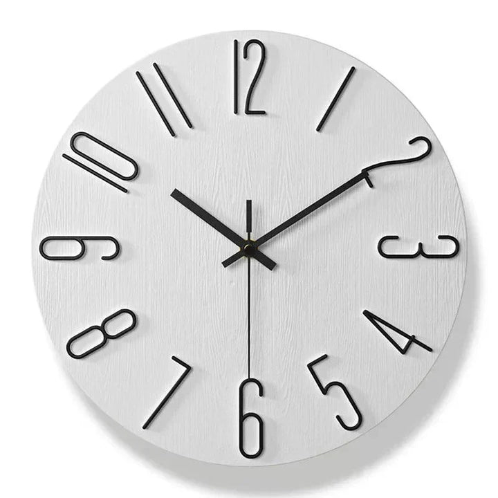 BowLift | ScandiTick - Elegant Wooden Timepiece