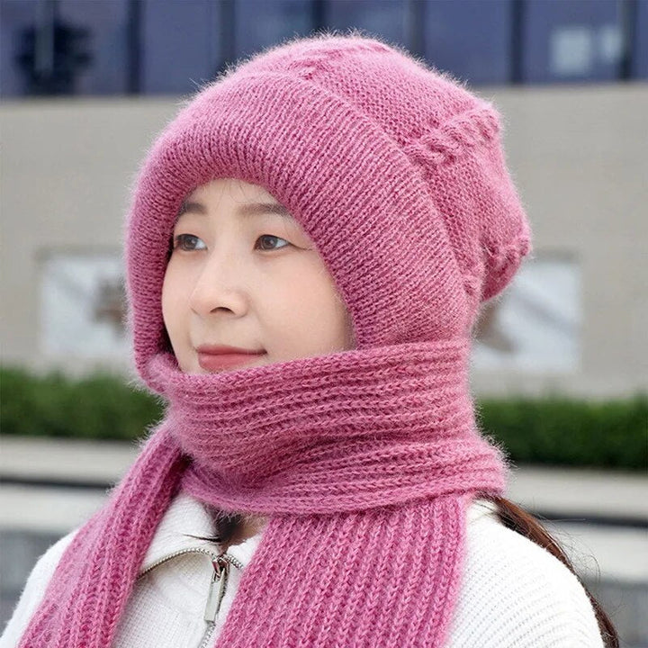 BowLift | Winter Protection Plush Hat Scarf