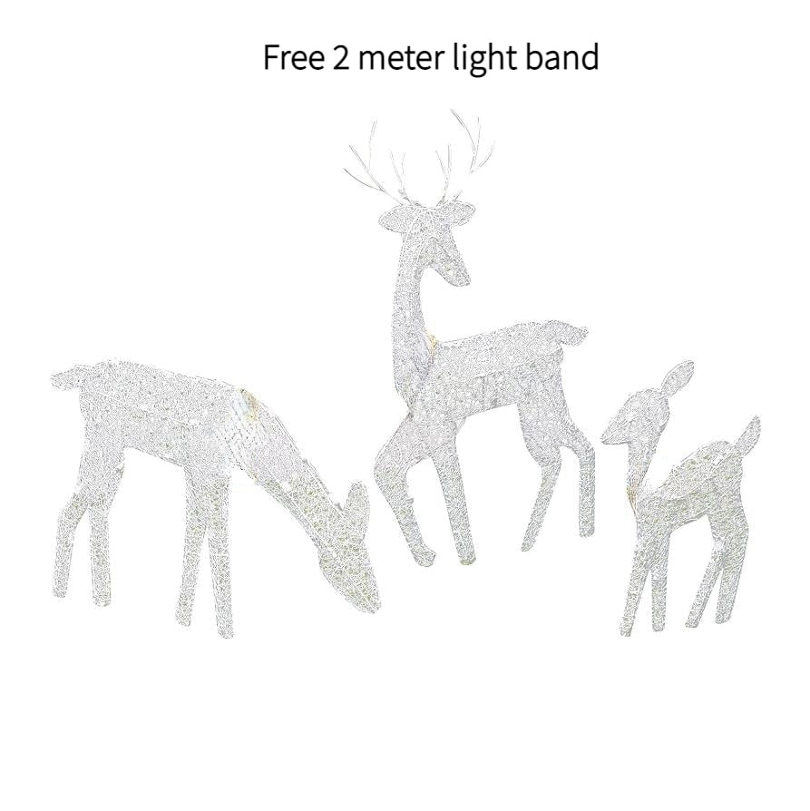 BowLift | Glowing Reindeer Light Garden Decoration