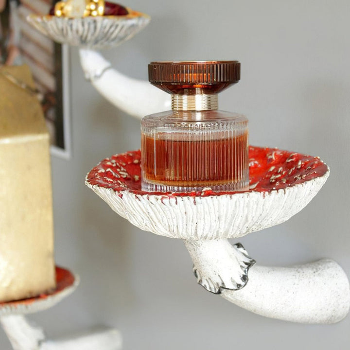 BowLift | Mushroom Shape Floating Resin Wall Shelf
