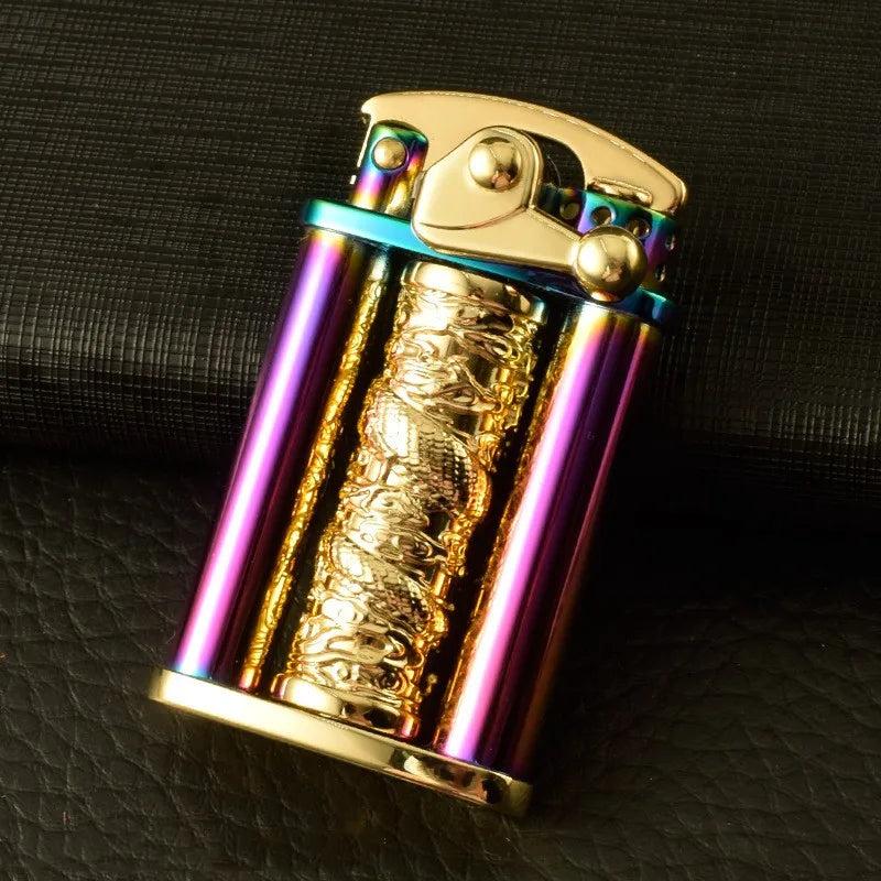 BowLift | Eco Flame Vintage Brass Kerosene Lighter