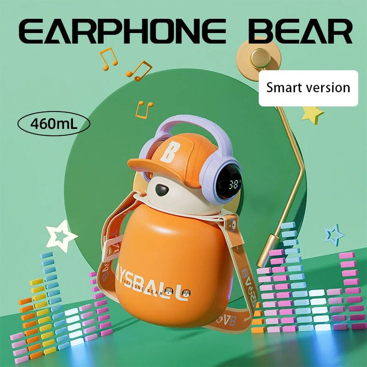 BowLift | DJ Bear Stainless Steel Thermos
