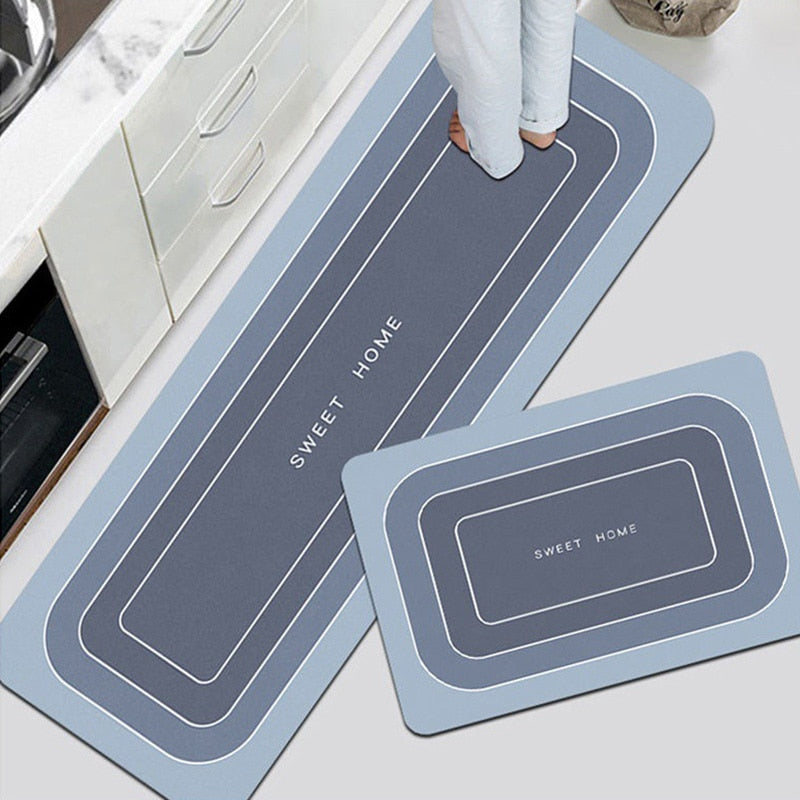 BowLift | Modern Water Absorbent Anti-slip Area Rugs