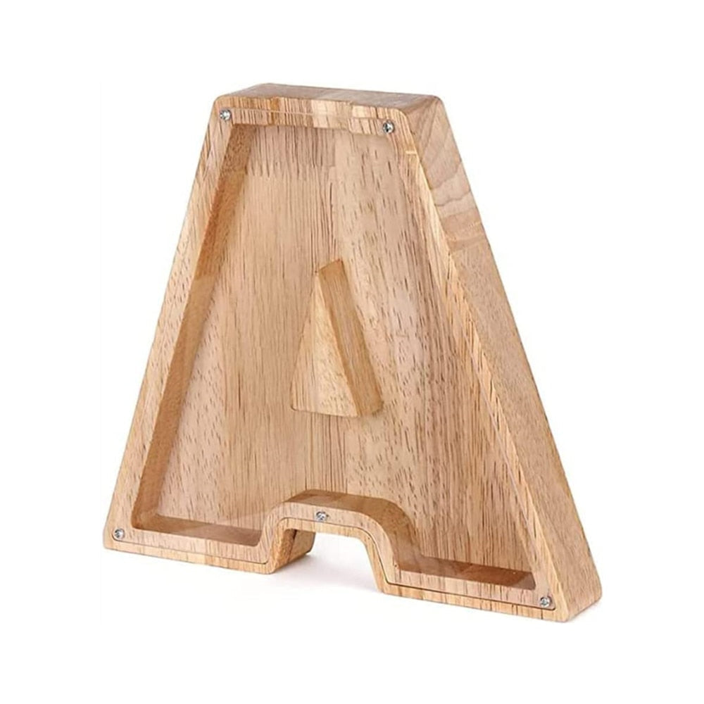 BowLift | Wooden Alphabet Piggy Bank - LetterSaver