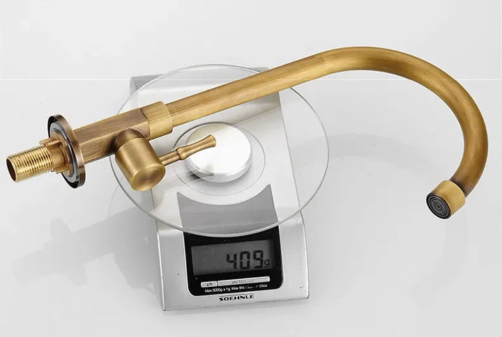 BowLift | Brass kitchen faucet