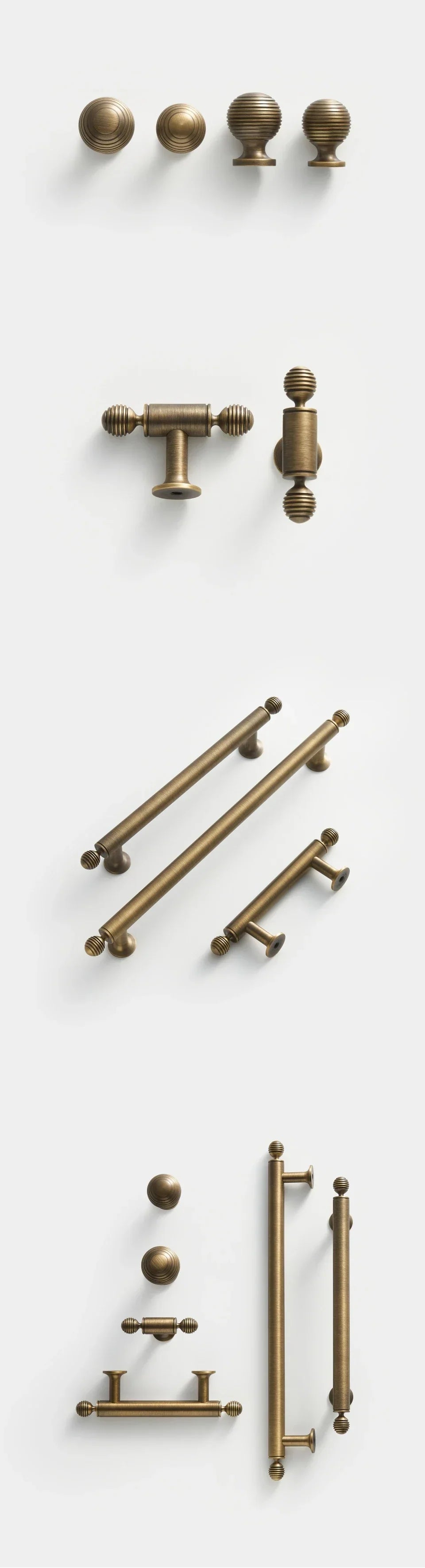 BrassElegance Solid Brass Antique T-Griff Bowlift