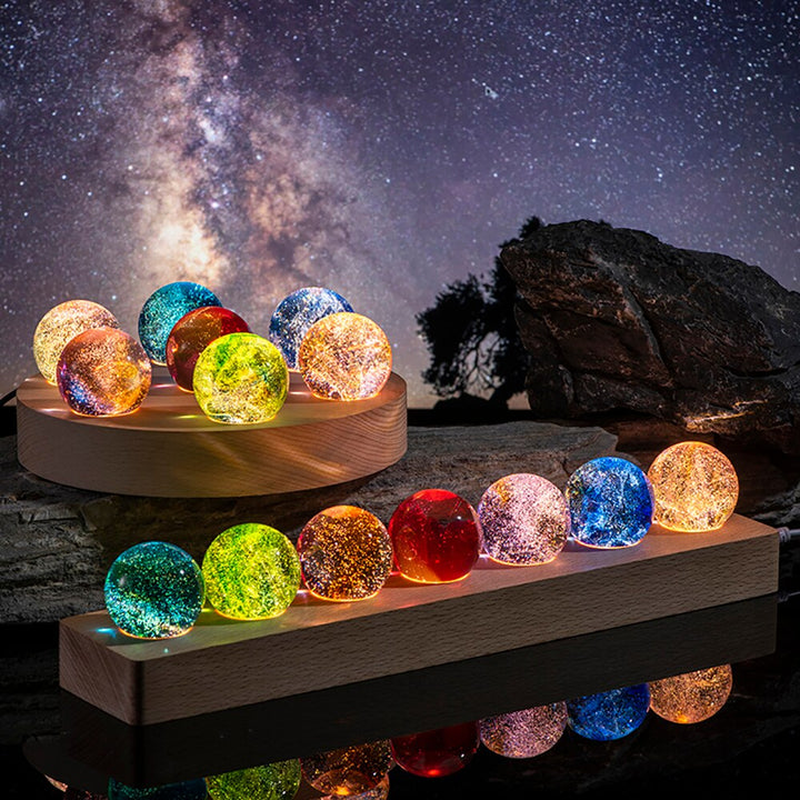 BowLift | Colorful Luminous Galaxy Crystal Table Set