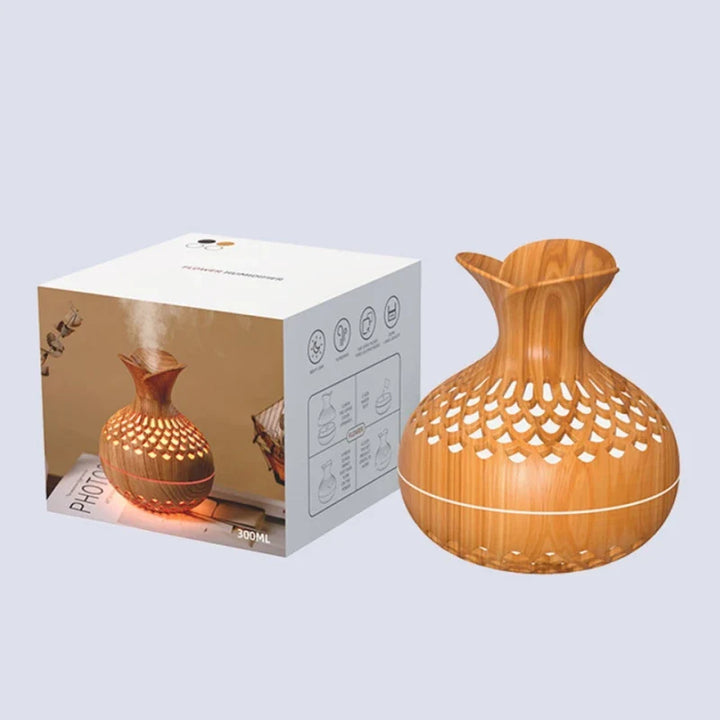 Wood grain humidifier