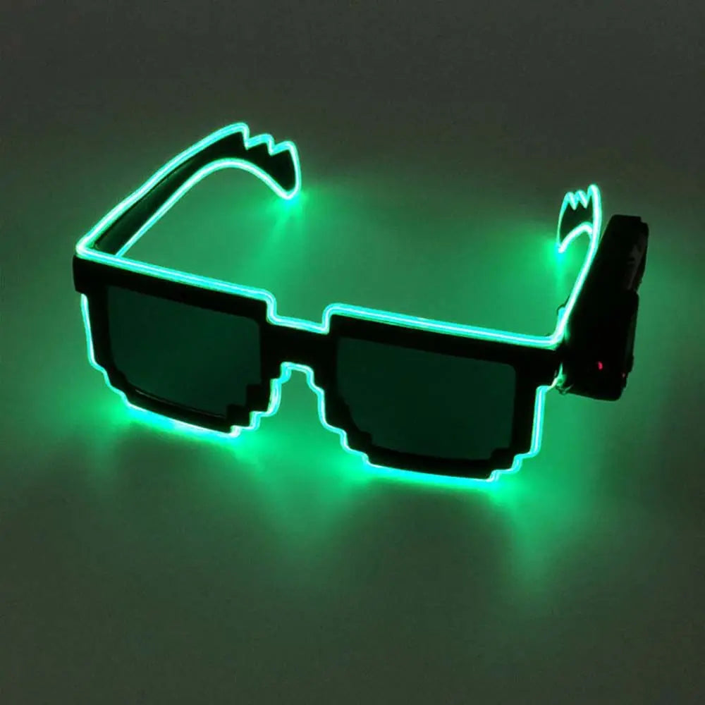 BowLift | Flashing Luminous 8-Bit Stylish Party Glasses
