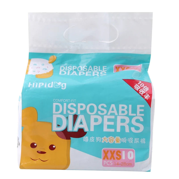 Highly absorbent disposable diapers for dogs Bowlift