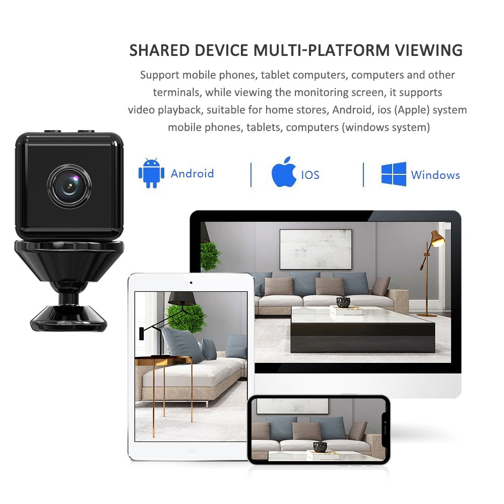 BowLift | Mini HD Motion Detection Wifi Camera