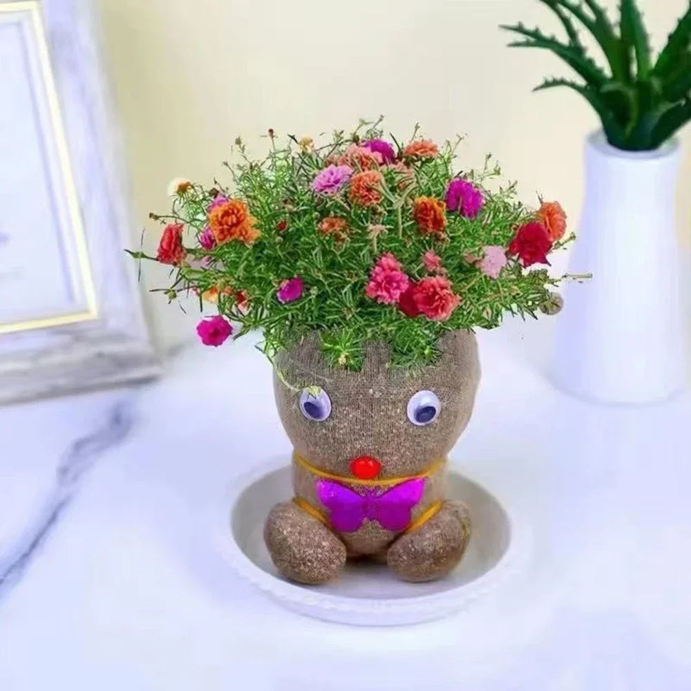Plant Head DIY Plantable Doll | Bowlift