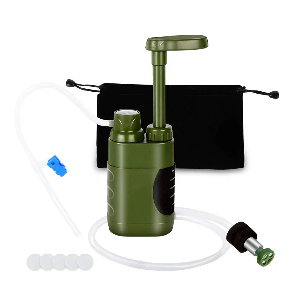 AquaSure - Hoogwaardig Outdoor Waterfilter voor Schoon Drinkwater Bowlift