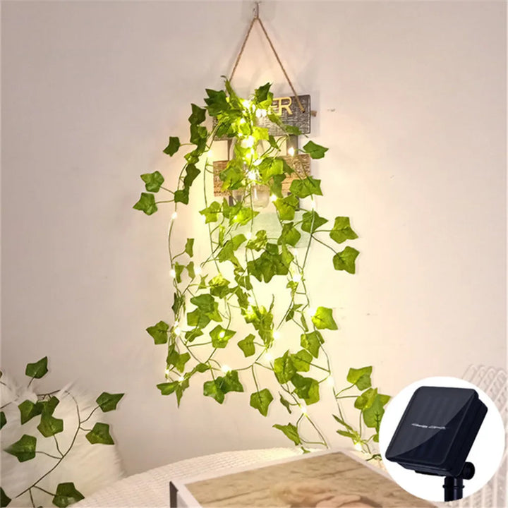 BowLift | Solar fairy lights SoliBlossom | Sunflower decor with leaves | Warm white | 8 modes | For garden, fence & wedding