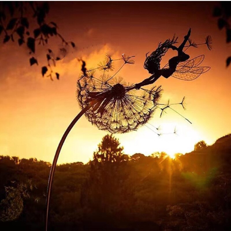 BowLift | Fairies on a Milk Thread Art Sculpture