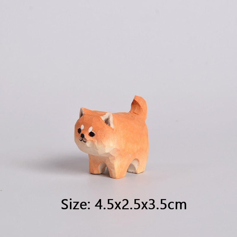 BowLift | Handmade Wooden Cute Pet Figurines