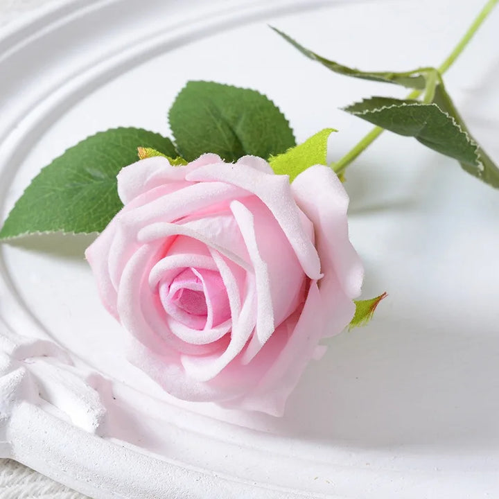 BowLift | 20 pieces Realistic Velvet Silk Rose Bouquet
