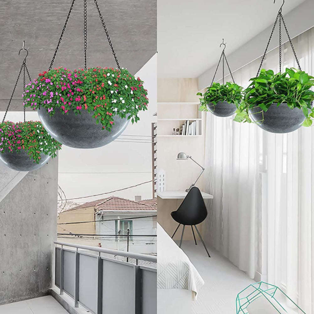 BowLift | Stable Plant Hangers with Chains – Robust Suspension for Flower Pots and Garden Plants