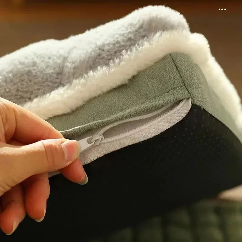 BowLift | PAWSOMNIA Orthopedic Dog Bed | Removable Cover & Washable | Memory Foam | For Dogs & Cats