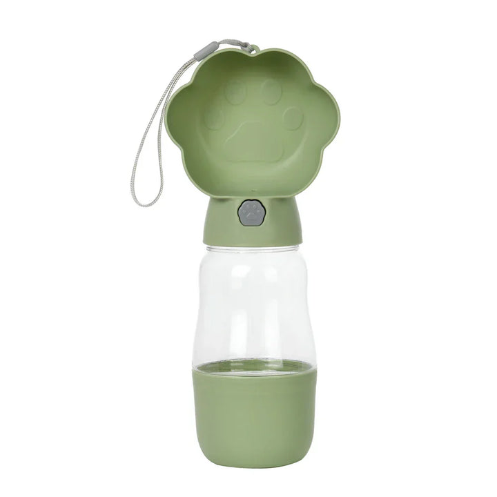 BowLift | Droppa DuoBottle Drink Bottle | 2-in-1 Water & Food Dispenser for Dogs & Cats | Leaksproof & Portable | 380 ml / 530 ml