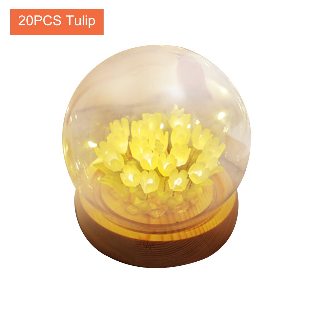 BowLift | Shiny Tulip Handmade Night Lamp