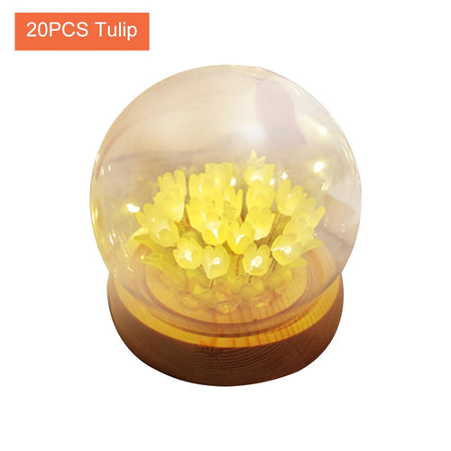 BowLift | Shiny Tulip Handmade Night Lamp